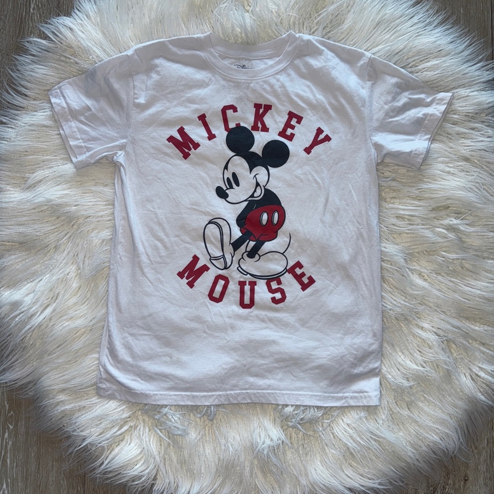 Disney Mickey Mouse T-Shirt - White and Red
